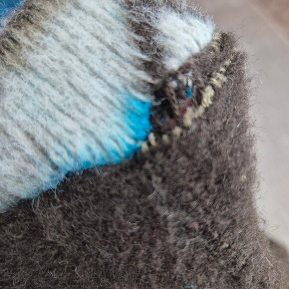 Earth Ragz Southwestern Horse Print Fuzzy Full Zip Hoodie  Size XL - Picture 13 of 14